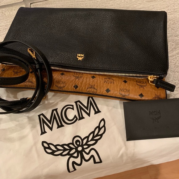 mcm corina crossbody clutch